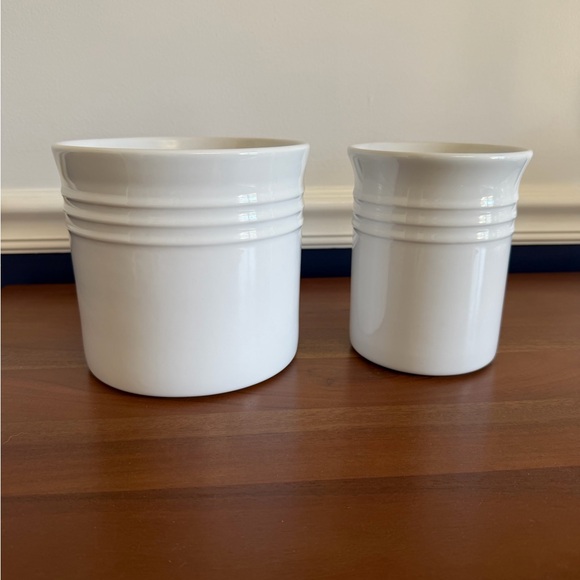 Le Creuset Classic White Crock Duo - Picture 3 of 5